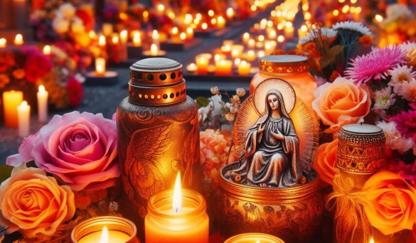 Lampiony szklane i znicze firm