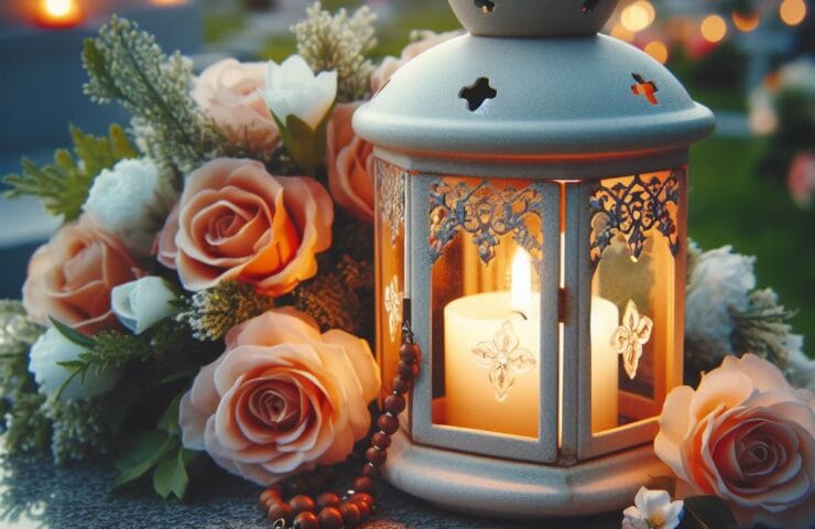 Znicz lampion kapliczka