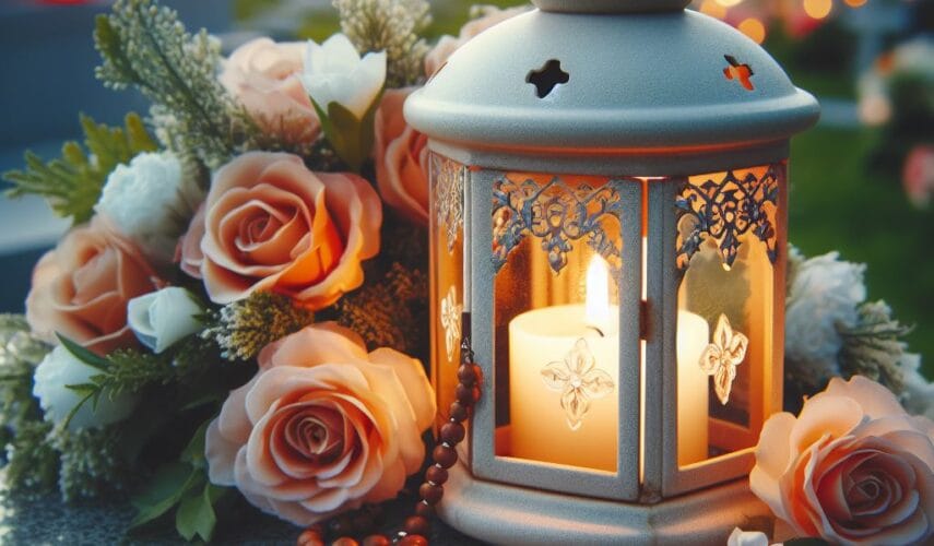 Znicz lampion kapliczka