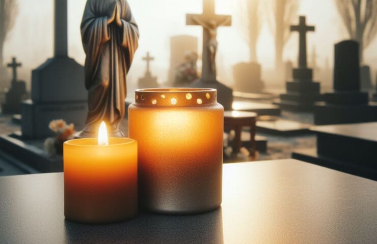 Piękne znicze Warszawa