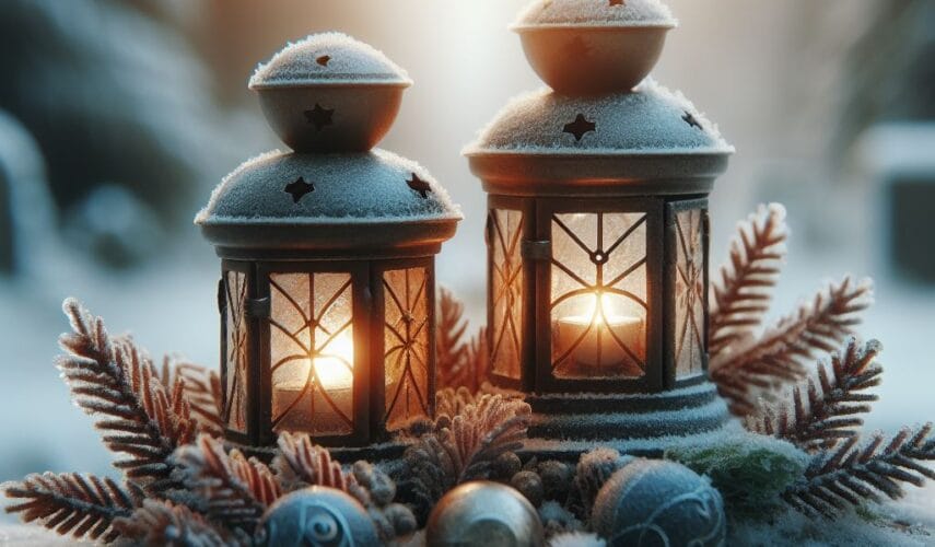 Piękne znicze artystyczne