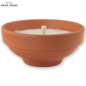 Klasyczny odkryty zniczy ceramiczny C350 (8szt)