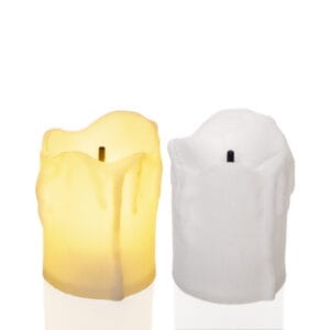 Mini świeczka LED wkład do małych zniczy ozdoba