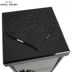 Wyjątkowy ażurowy znicz dla rodziców LATARNIA GRACJA RODZICOM złoty