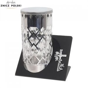 Nowoczesny wzór znicza nagrobnego LS1 PARIS C METAL