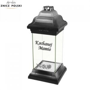 Dokładnie wykonany lampion LS2 Kochanej Mamie SREBRO