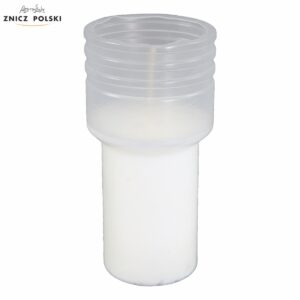 Zalewany parafinowy wkład wymienny do zniczy czas palenia 50h D16 (20szt.)