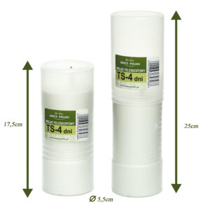 Wkład parafinowy 4 dniowy teleskopowy/wysuwany - regulowana wysokość (5szt)