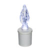 Wkład LED do zniczy w formie kryształowej Matki Boskiej - zimny biały lub niebieski
