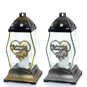 Klasyczna elegancka kapliczka nagrobna z motywem serca dla Taty