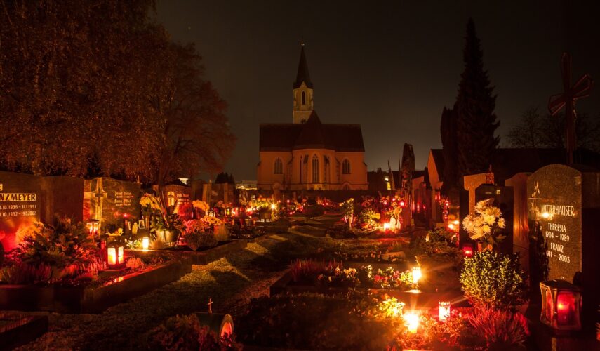 Znicze na cmentarz dla mamy