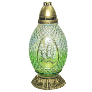 Znicz wielkanocne jajo z baziami J7