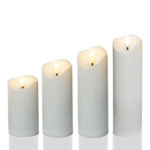 Wkład do zniczy LED świeca WAX 9,5cm, 12,5cm, 15cm lub 17,5cm