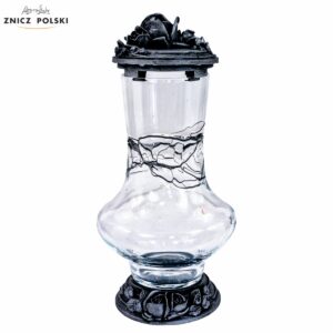 Elegancki znicz żywiczny FLAKON