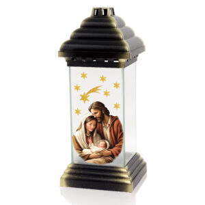 Znicz kapliczka bożonarodzeniowa ze Świętą Rodziną LS2