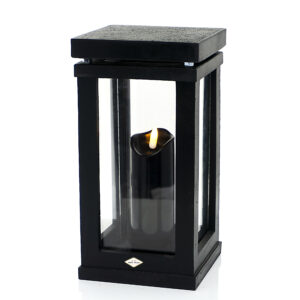 Ciężki znicz żywiczny w prostej eleganckiej formie w kolorze złotym lub srebrnym 3kg