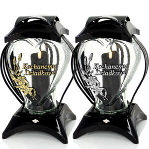 Wyjątkowy duży znicz dla Kochanego Dziadka