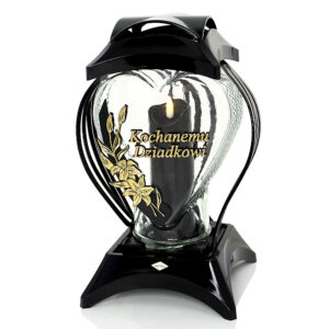 Wyjątkowy duży znicz dla Kochanego Dziadka