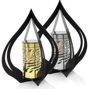 Znicz solarny METAL PŁOMIEŃ C