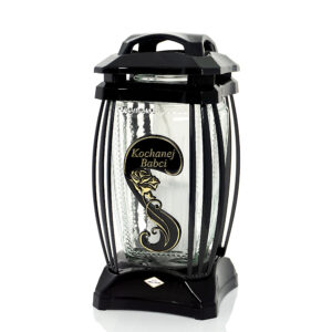 Znicz szklany z dedykacją na dzień babci WALERINA