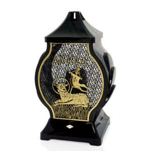 Znicz wielkanocny OB MINI ALLELUJA czarny