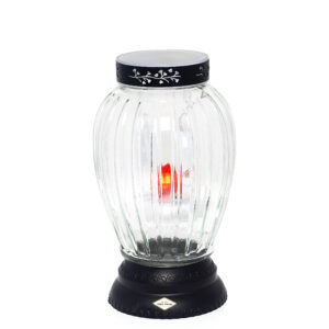 Szklany znicz solarny L1650