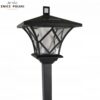 Ogrodowa lampa solarna wysoka latarenka