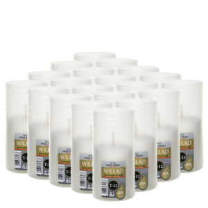 Wkład parafinowy prasowany do zniczy 40h T12 100% parafiny