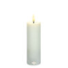 Świeca LED woskowana karbowana wysokości 10cm, 12,5cm lub 15cm