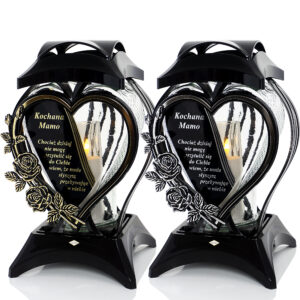 Monumentalny znicz w kształcie serca dla Ukochanej Mamy