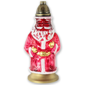 Duży szklany Święty Mikołaj MX 41cm