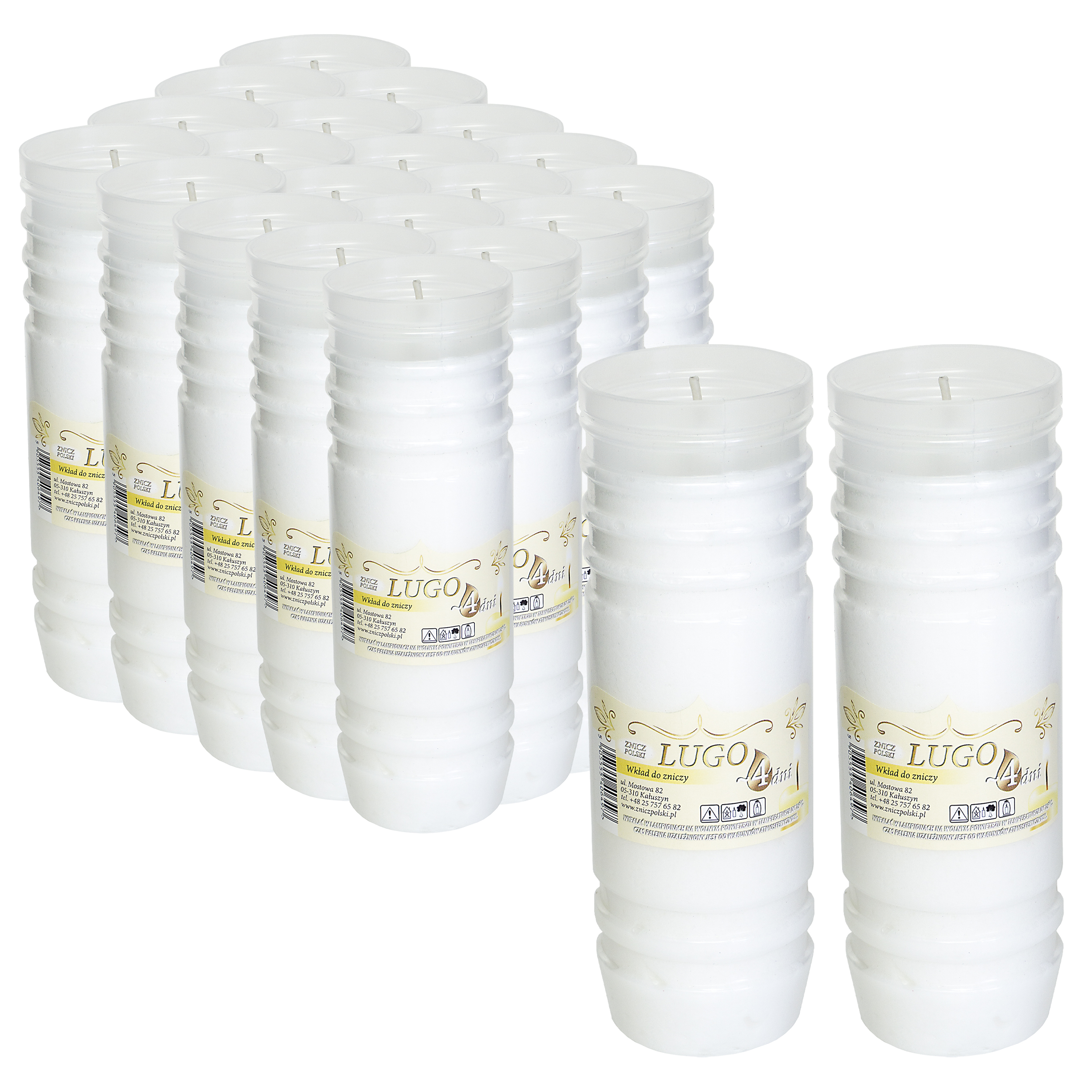 Wkład do zniczy 4-dniowy LUGO 4 4 dni