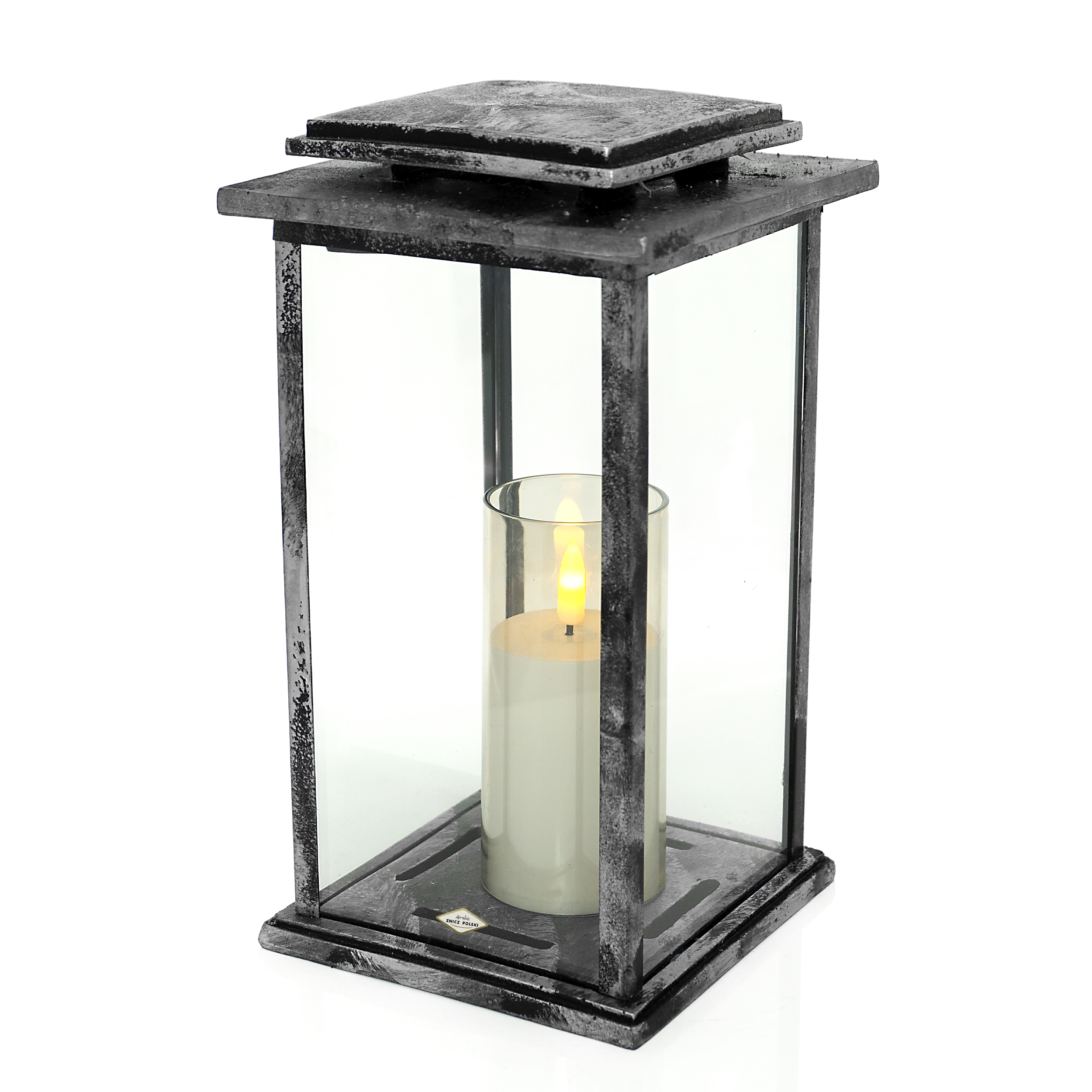 Prosta elegancka kapliczka nagrobna z żywicy