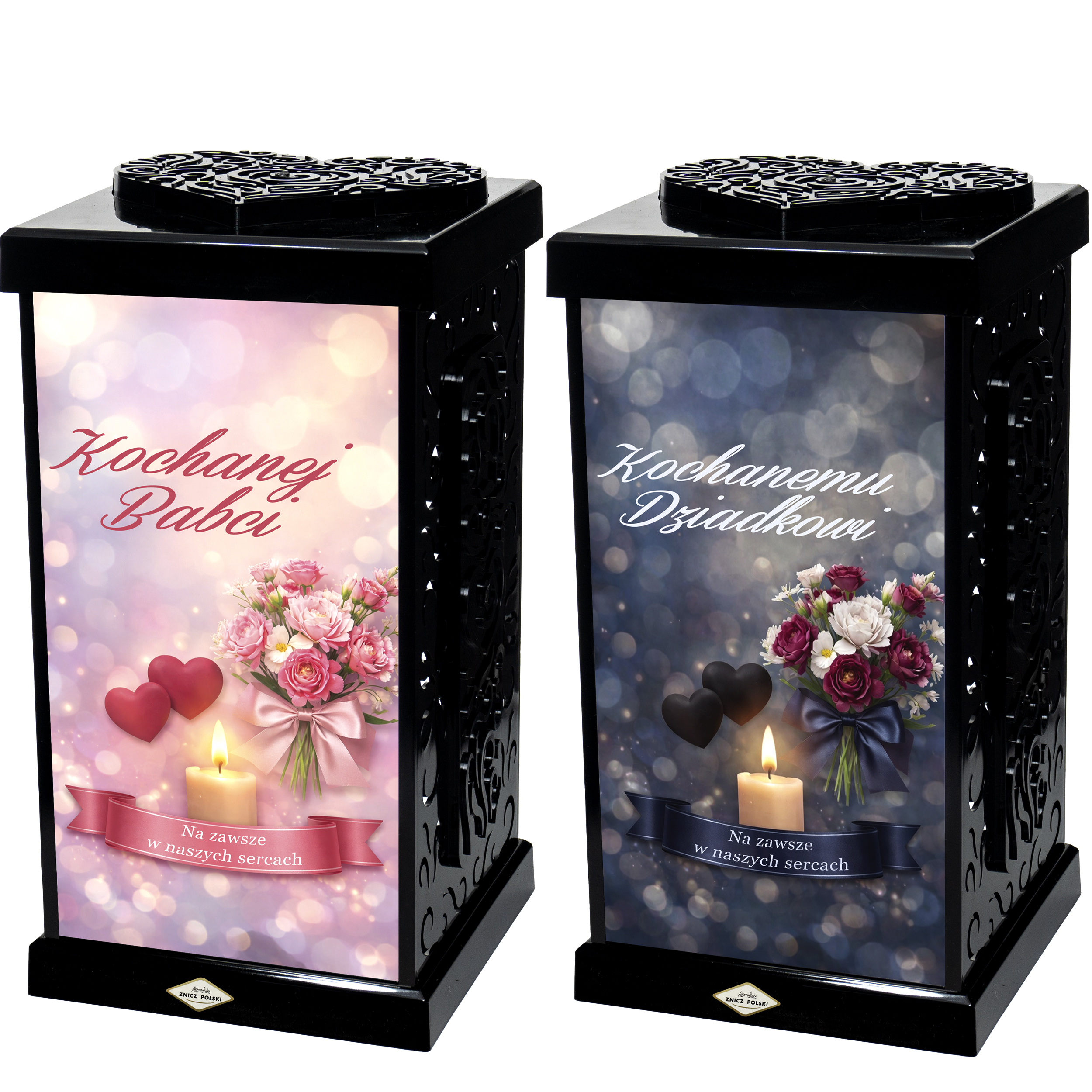 Znicz nagrobny na Dzień Babci i Dziadka