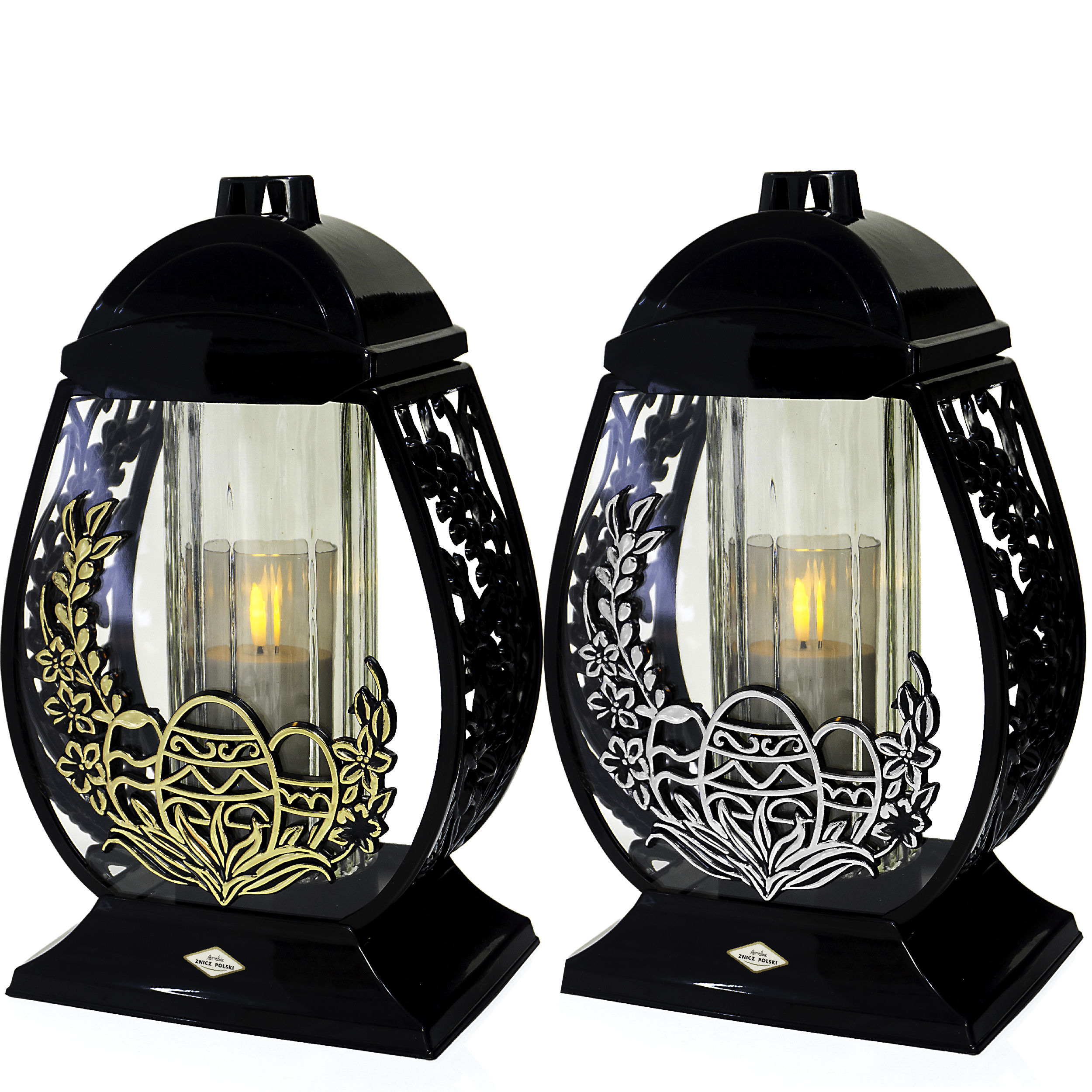 Znicz ZGM PISANKA CZARNY