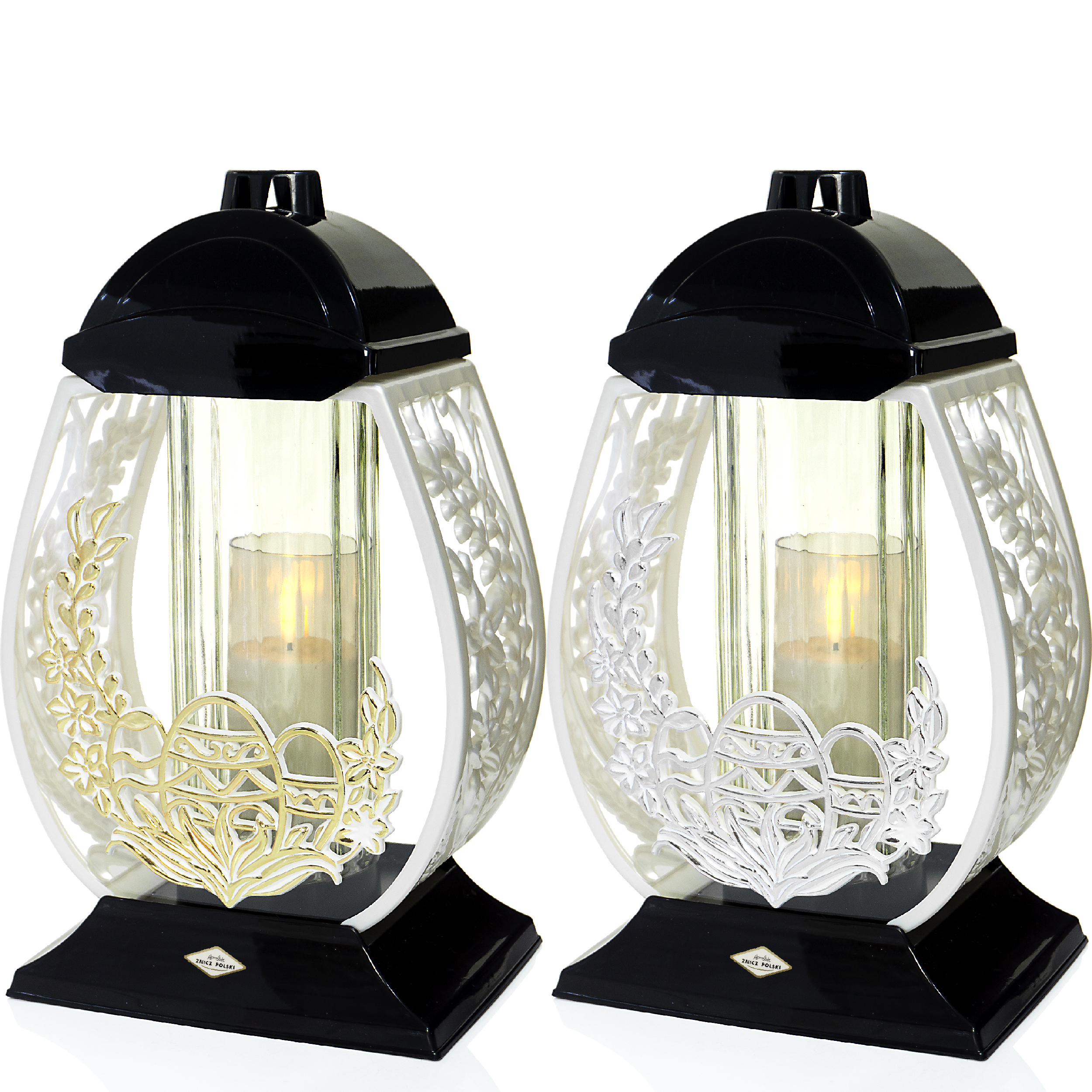 Znicz ZGM PISANKA biało