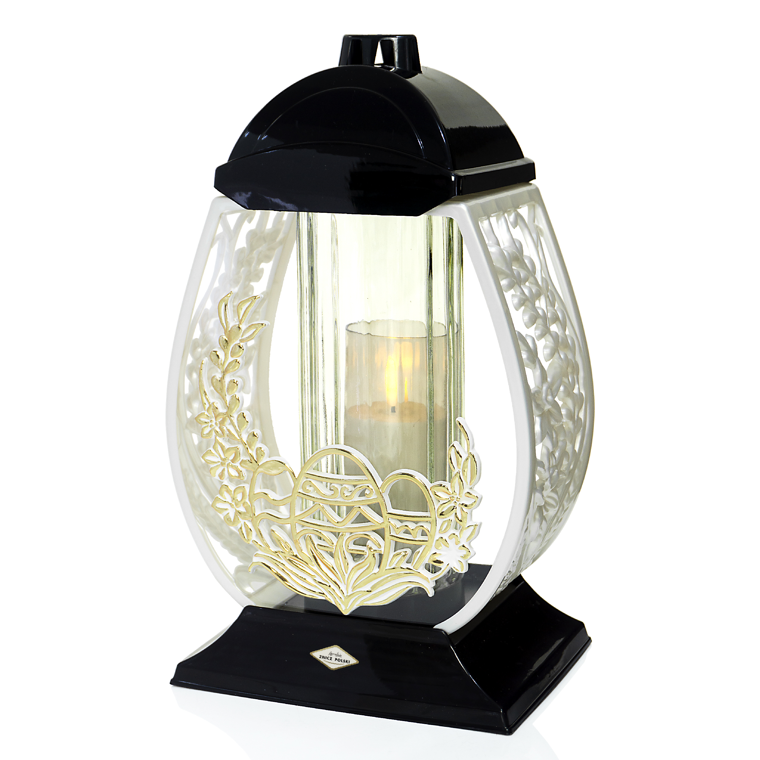 Znicz ZGM PISANKA biało