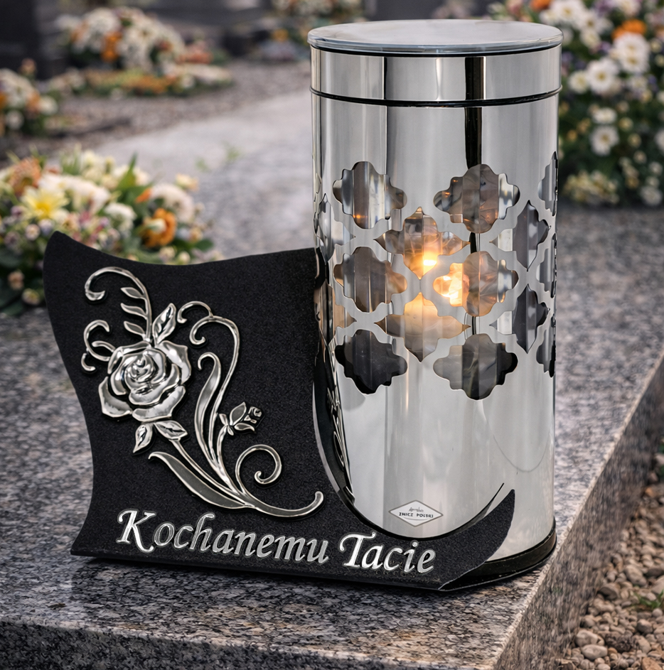 Znicze SOLARNE dla Taty