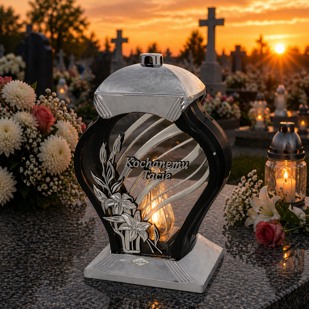 Znicze serce dla Taty