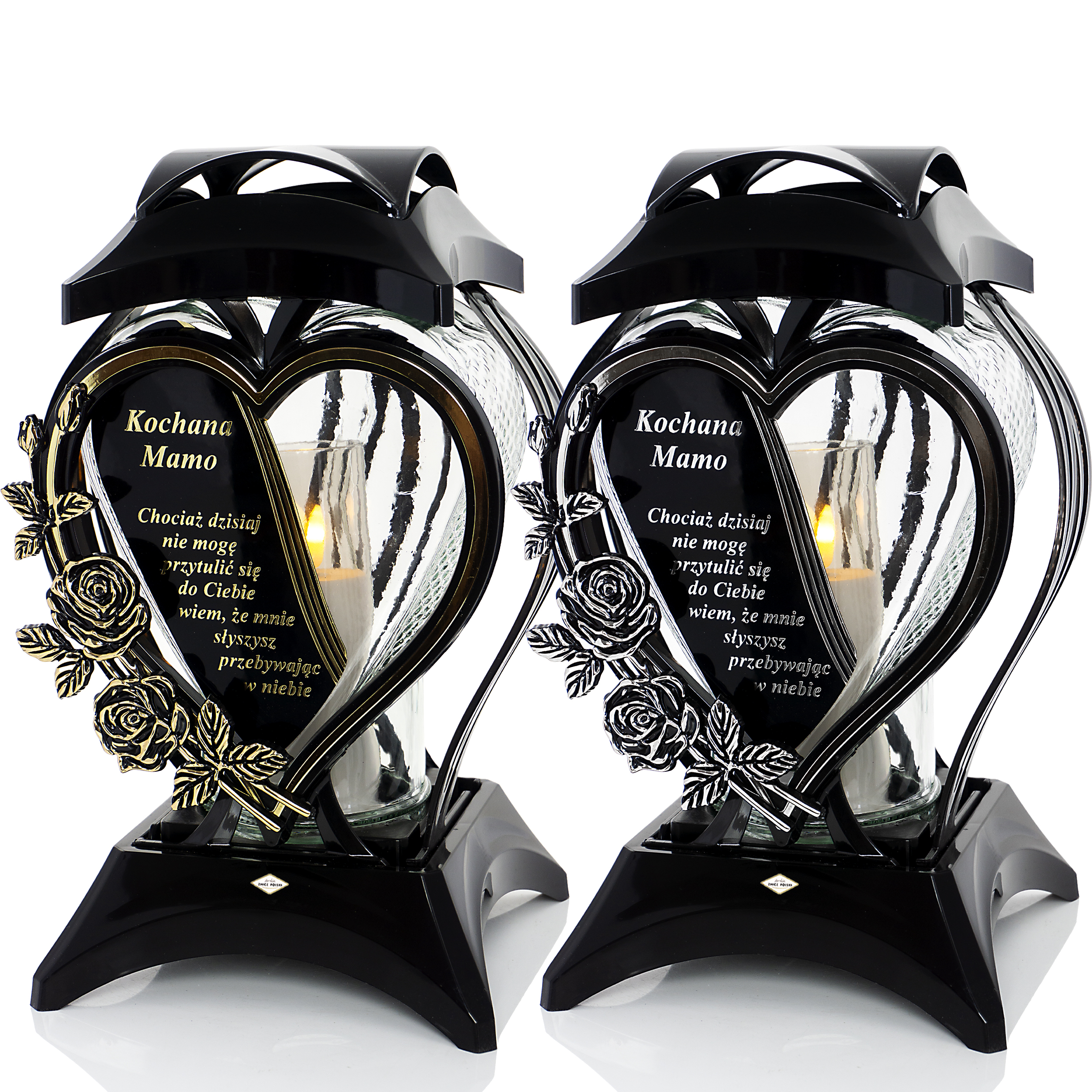 Monumentalny znicz w kształcie serca dla Ukochanej Mamy