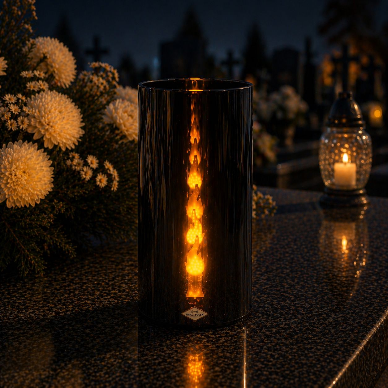 Świeca LED 3D premium efekt płomienia | realistyczny ogień, dekoracyjna