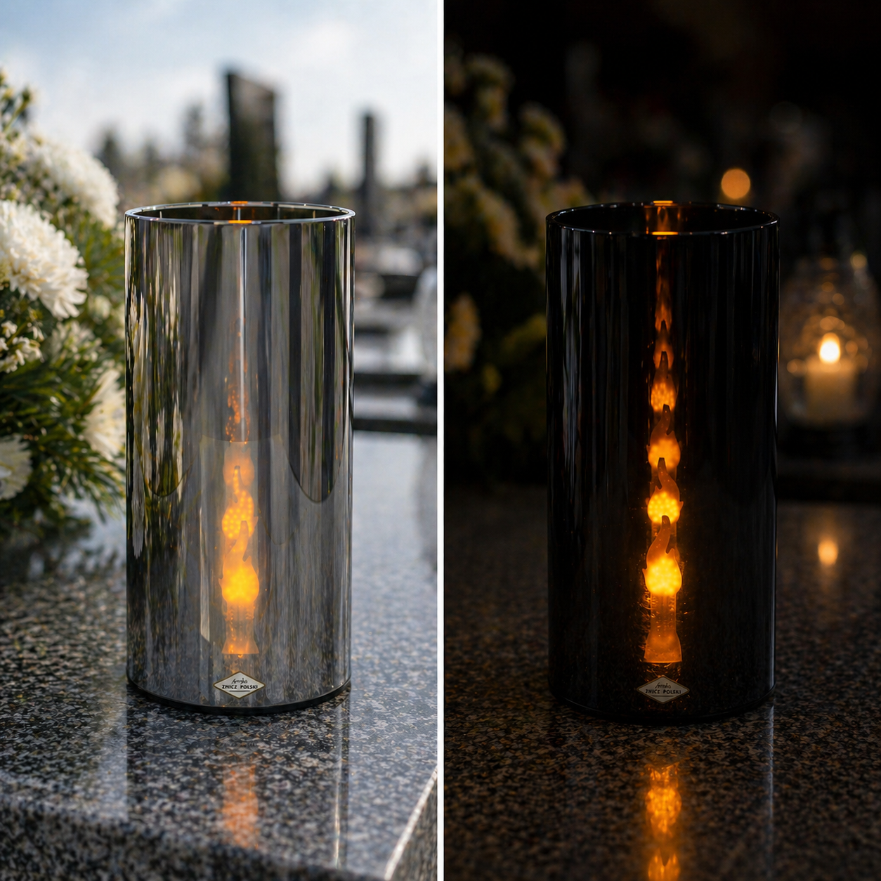 Świeca LED 3D premium efekt płomienia | realistyczny ogień, dekoracyjna