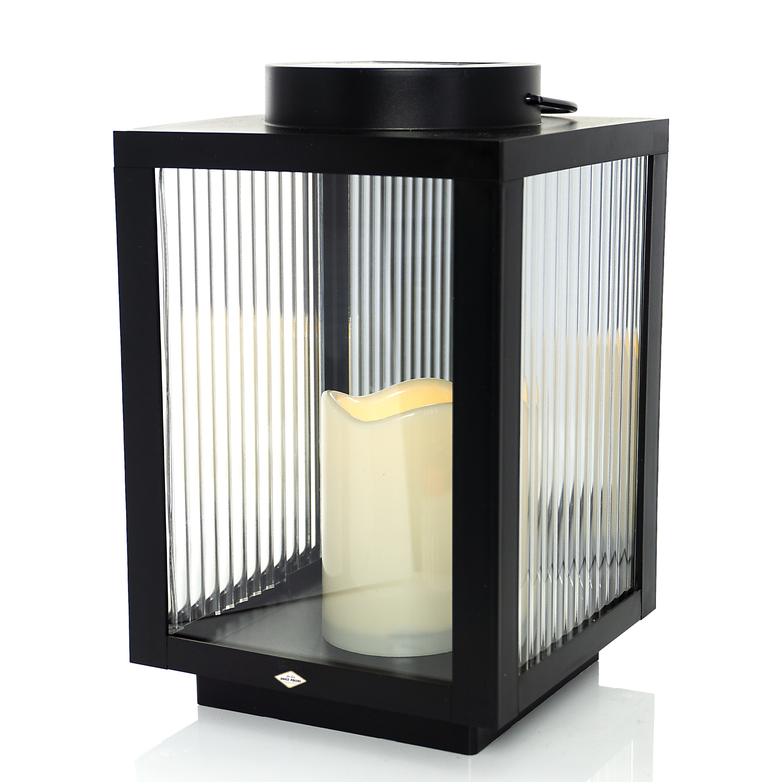 Znicz solarny ŚWIECA – świeci 24 godziny na dobę